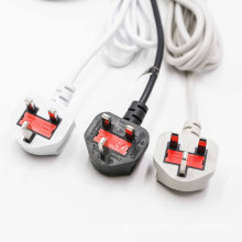 England British 3 Pin BSI Approval AC Power Cord 250V ASTA BS Electric Cable 3 Prong Fused UK Plug YY7